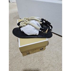 MICHAEL KORS Holly Jelly Sandle size 6 Black new with box